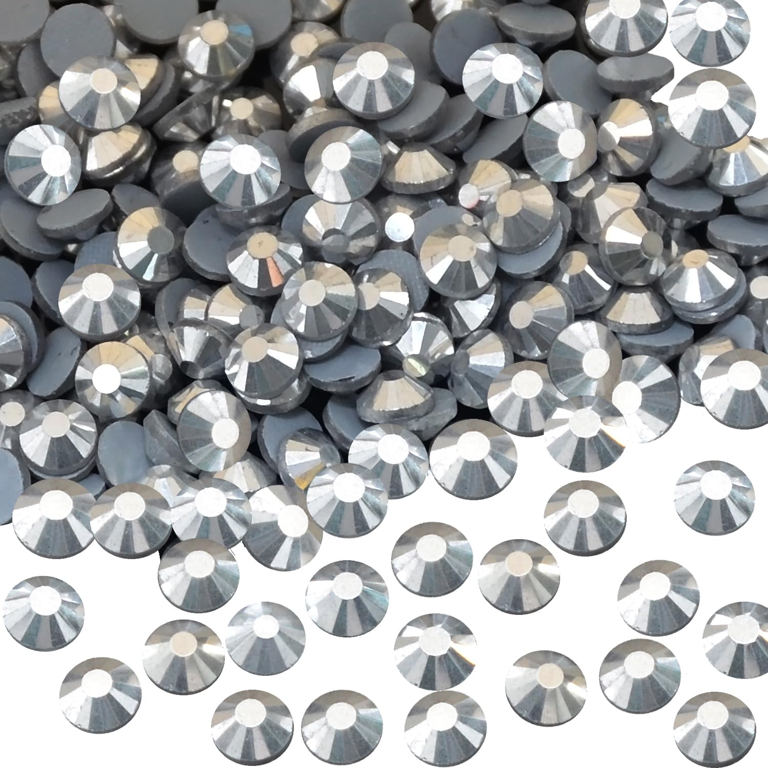 FYGEM 4000 Pcs Hot Fix Iron Rhinestones for DIY Jewelry Making - SS6 Size Labrador Stones with Picking Pen - Perfect for Crafting, Bridal Accessories, and Costume Design