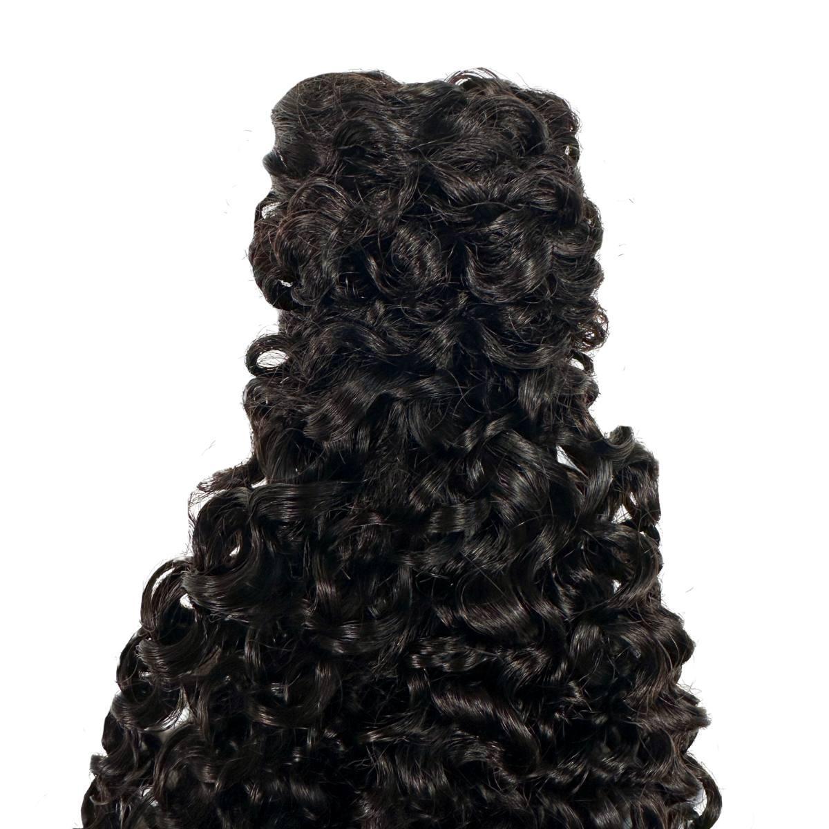 Kinky Curly 100% Human Hair Ponytail Extension - Natural Black Hair Extensions for Women | Perfect for Daily Wear, Parties & Special Occasions