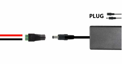 24VDC 2.5A Power Supply for Intercom Systems - Reliable Power Adapter for Home & Office Security Devices - Perfect for Door Entry Systems, CCTV, and Access Control