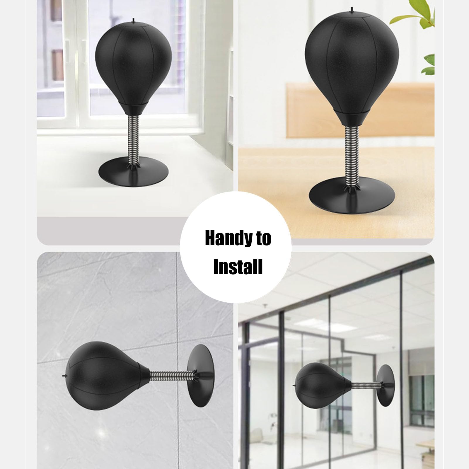 Fun Punch Rage Bag for Stress Relief - Desktop Punching Ball for Kids & Adults at Home/Office