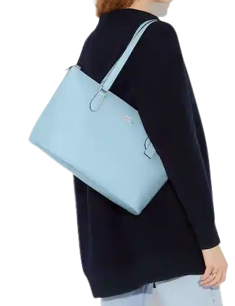 Coach Gallery Tote Bag for Women - Genuine Leather Designer Handbag with Shoulder Strap - Perfect for Work, Travel & Everyday Use