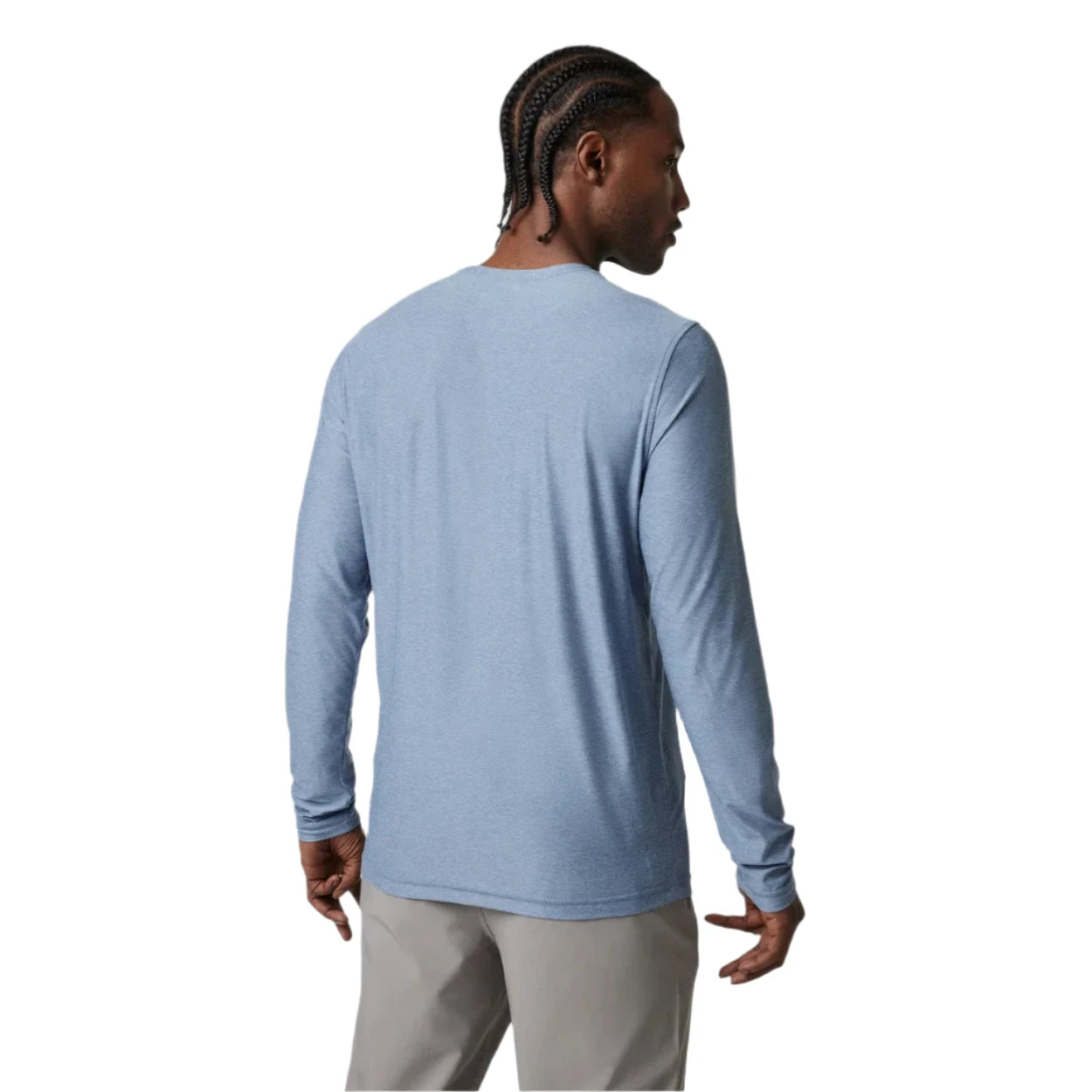 Men's Long Sleeve Strato Tech Tee - Moisture Wicking Performance Shirt for Gym, Running & Outdoor Activities