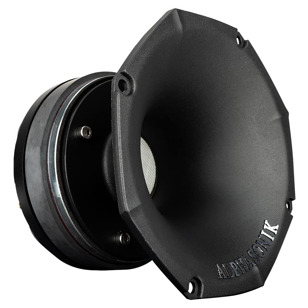 Alphasonik VHD20 VENUM PRO Series 600W High Performance Car Audio Compression Driver - 150W RMS, 2