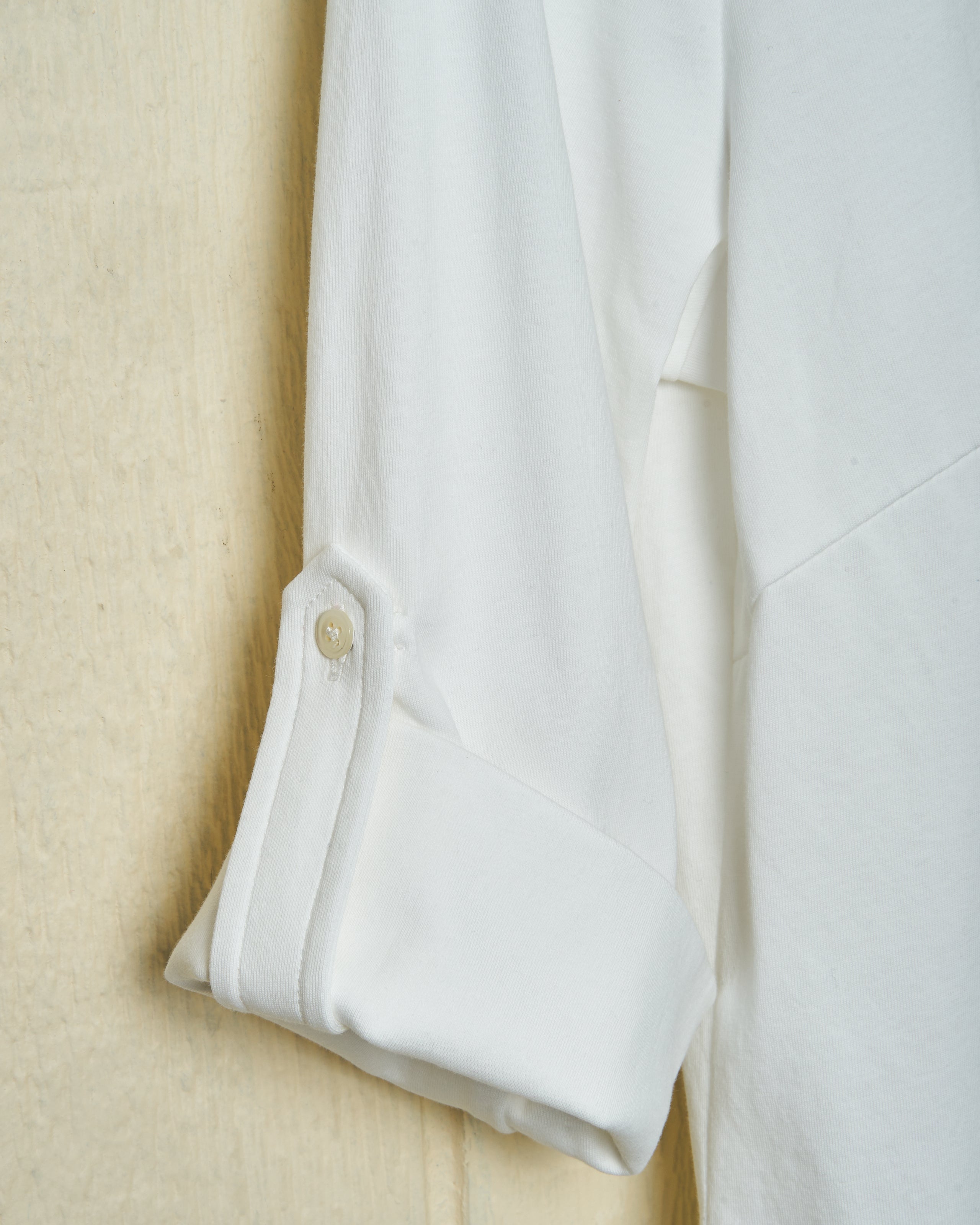Avalon Knit Top Women's Off White Casual Long Sleeve T-Shirt for Everyday Wear & Layering