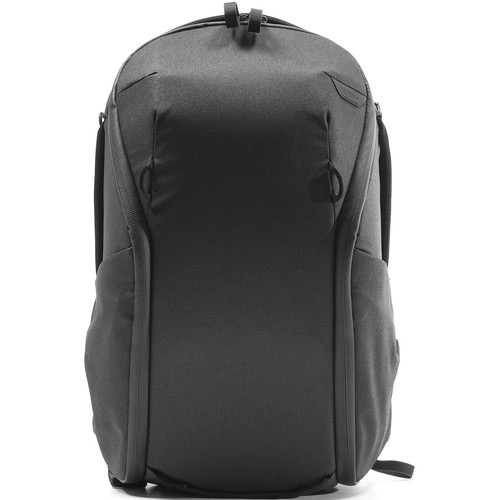 Peak Design Everyday Backpack 15L - Waterproof Camera Backpack with Zippered Access - Black - Perfect for Travel, Photography & Daily Commute