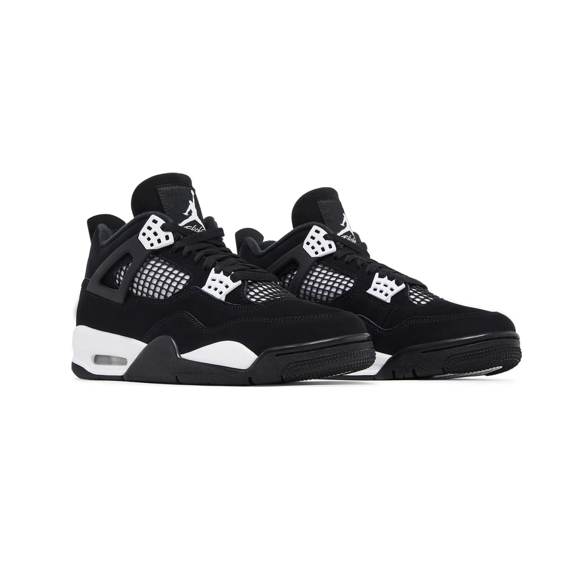 Air Jordan 4 Retro 'White Thunder' Sneakers (2024) - Men's Basketball Shoes for Casual Wear & Street Style