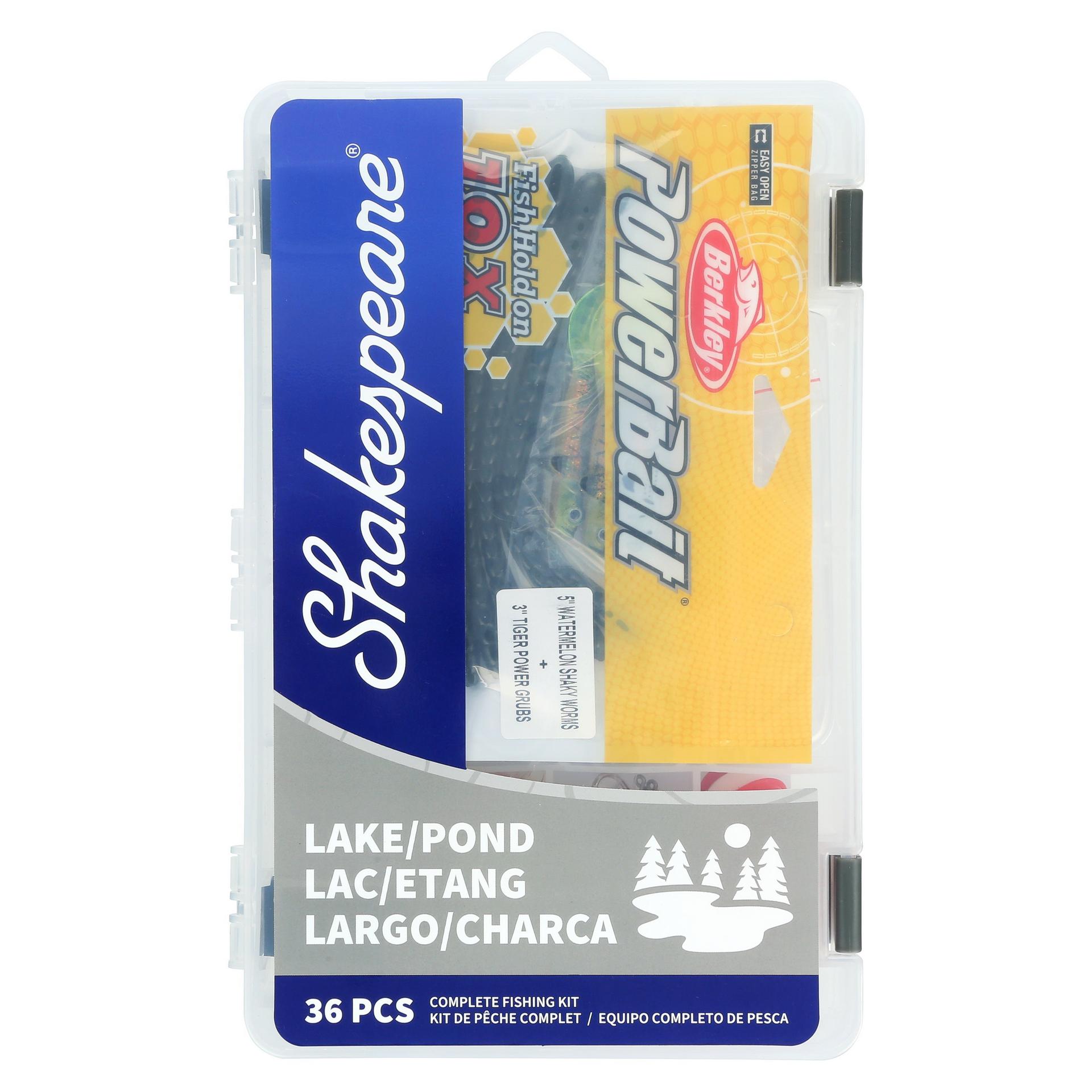 Catch More Fish® Lake Pond Fishing Kit - Complete Set for Freshwater Fishing - Perfect for Lakes, Ponds & Rivers - Ideal for Anglers & Outdoor Enthusiasts