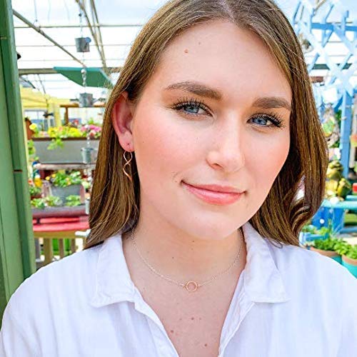 14K Gold Filled Spiral Threader Earrings for Women - Hypoallergenic Lightweight Dangle Drop Earrings (1.5 Inch) - Perfect for Parties, Weddings & Everyday Elegant Style