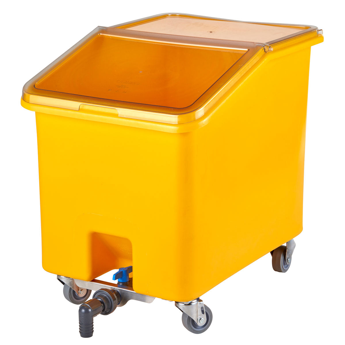 Cambro IBSD37229 37-Gallon Yellow Soak & Brine Tank - Commercial Food Prep & Restaurant Kitchen Equipment for Marinating, Brining & Soaking Meats & Vegetables