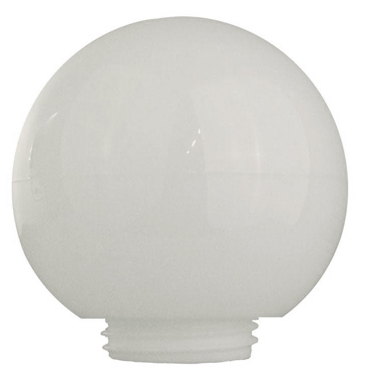 Opalvit 180mm Frosted Glass Globe for Outdoor Lantern - Perfect for Garden, Patio, and Porch Lighting