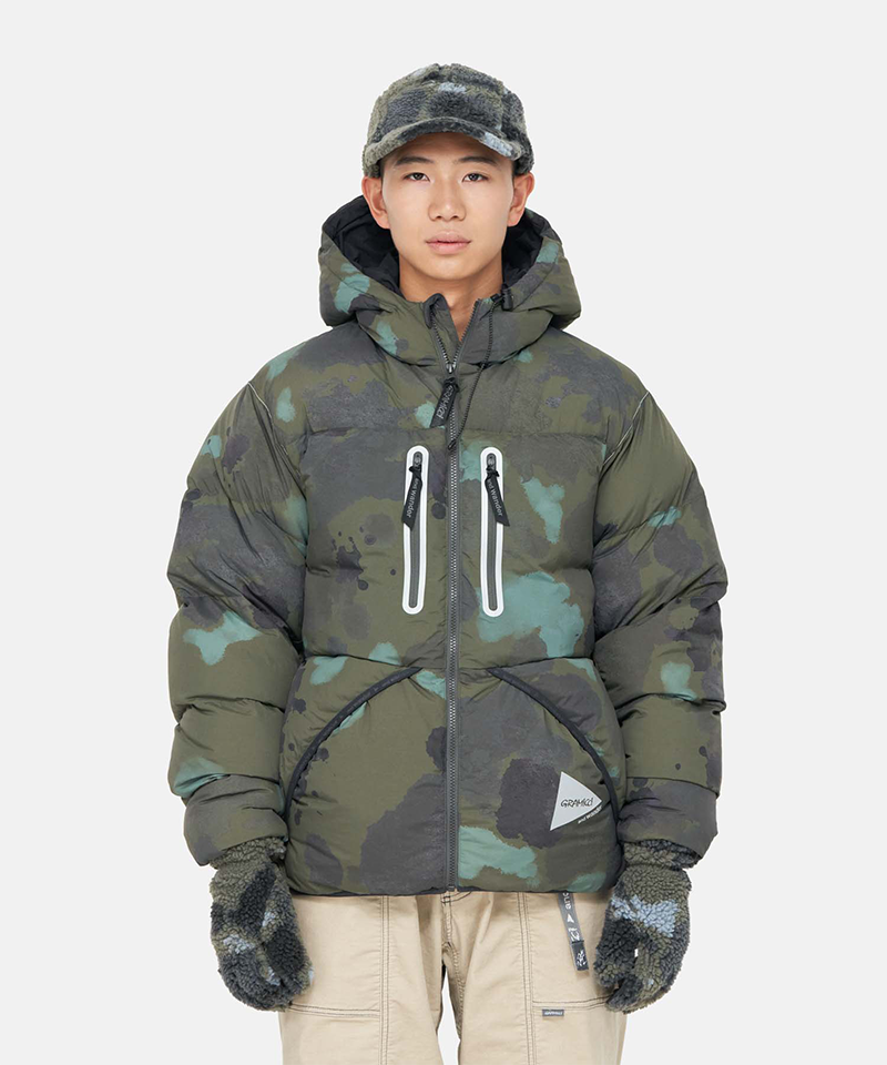 Gramicci x and wander Down Jacket - Lightweight Waterproof Winter Coat for Men & Women - Perfect for Hiking, Camping & Outdoor Adventures