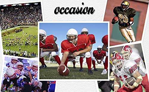 Custom Personalized Football Jersey with Stitched Team Name & Number - Gift for Men, Women, Youth Fans - Perfect for Game Day, Team Events & Fan Apparel