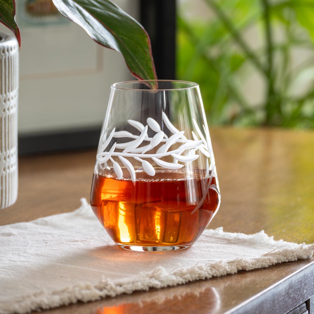 18oz Stemless Wine Tumbler Glasses - Set of 12, Unbreakable BPA-Free Glassware for Red & White Wine, Perfect for Parties, Weddings, and Outdoor Events