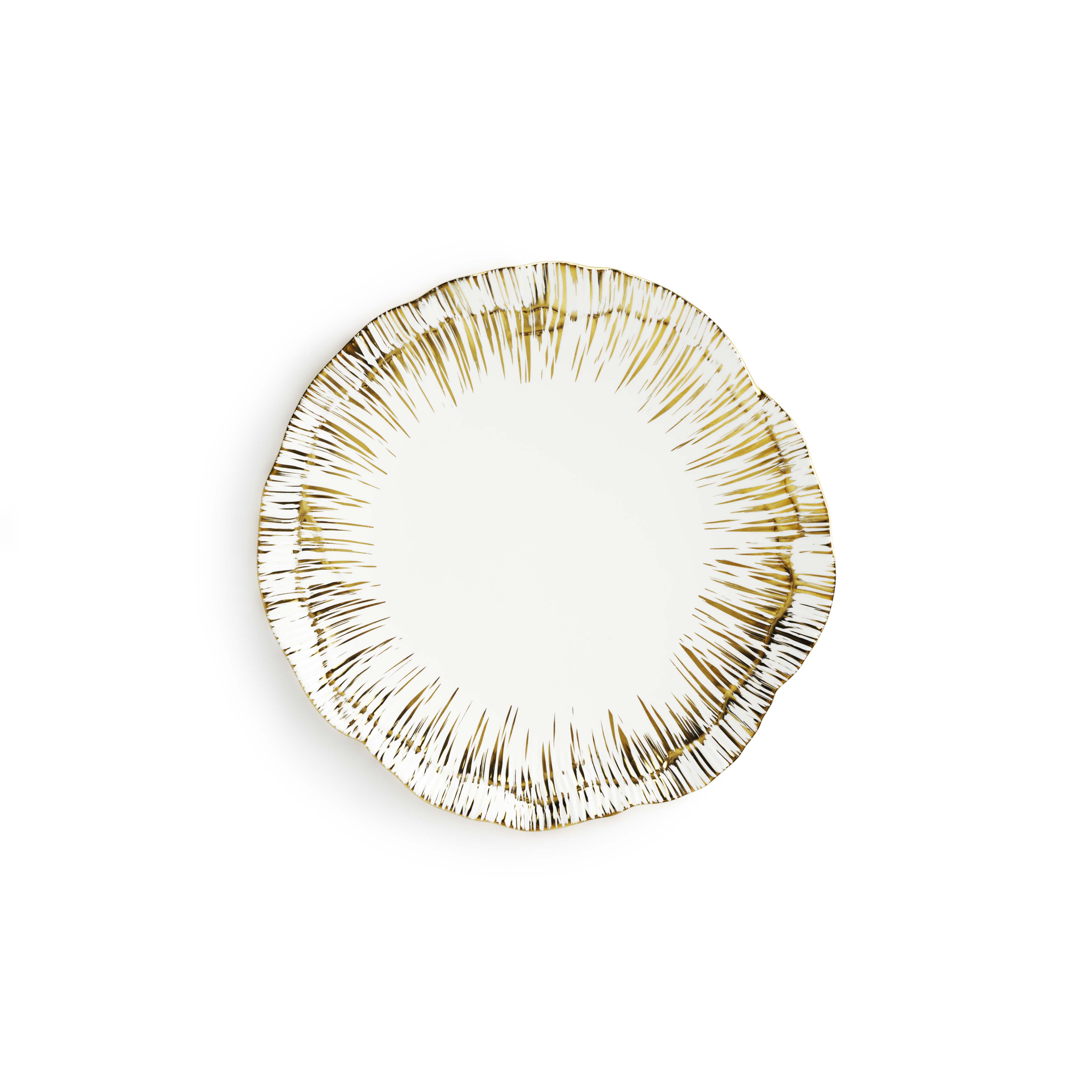Anemone Tidbit Plate Set - Elegant Appetizer Serving Dishes for Parties, Weddings & Home Decor - Perfect for Hors d'Oeuvres, Desserts & Charcuterie Boards