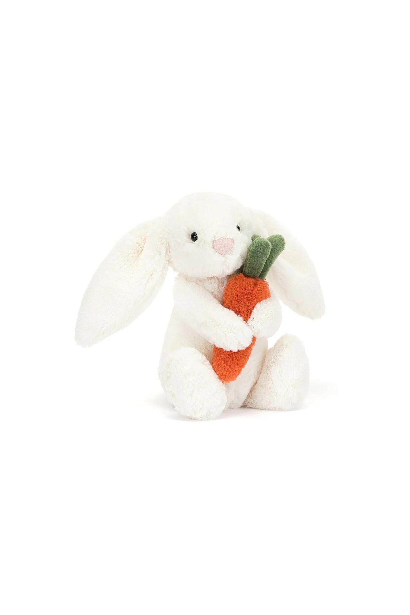 Jellycat Bashful Carrot Bunny Plush Toy - Soft & Cuddly Stuffed Animal for Kids, Babies & Easter Gifts | Perfect for Nursery Decor, Easter Basket Stuffers & Toddler Comfort
