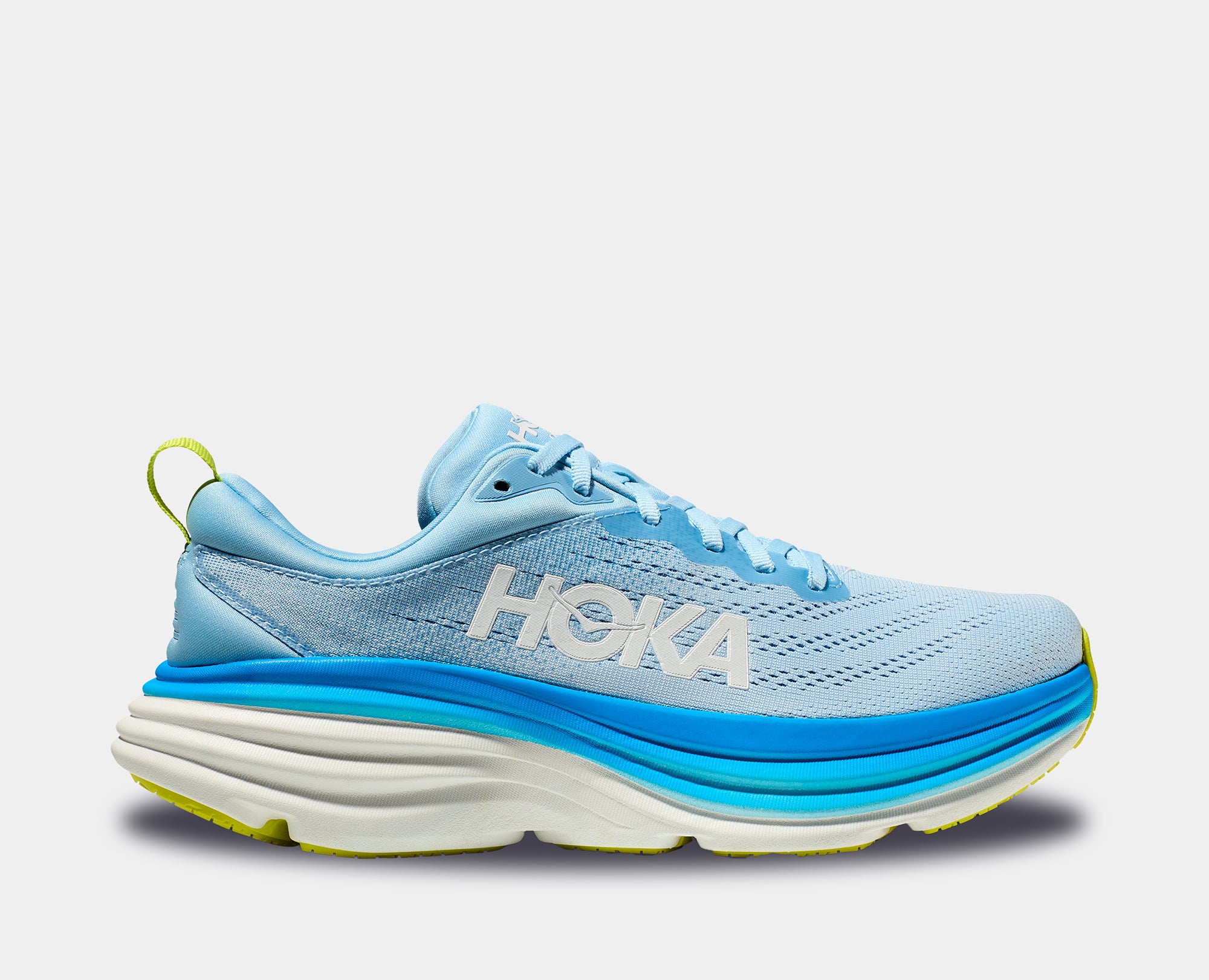 HOKA ONE ONE Bondi 8 Running Shoes for Men & Women - Cushioned Road Running Sneakers with Plush Comfort for Long Distance, Jogging, Walking & Workouts