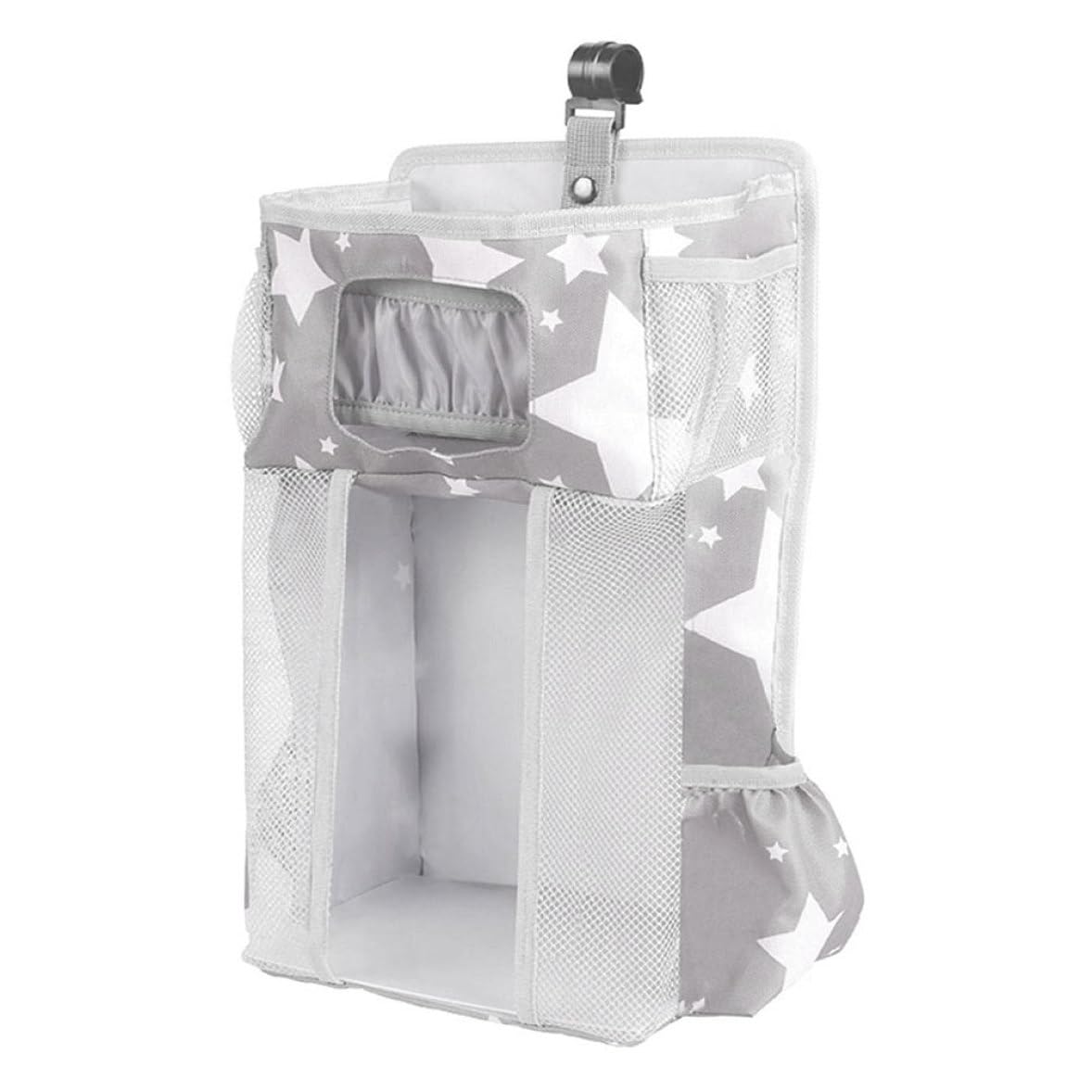 Hanging Diaper Caddy Organizer with Multiple Pockets - Baby Nursery Storage for Diapers, Wipes & Essentials - Changing Table Organizer for Home & Nursery - Perfect for Diaper Changing Stations & Baby Care Organization