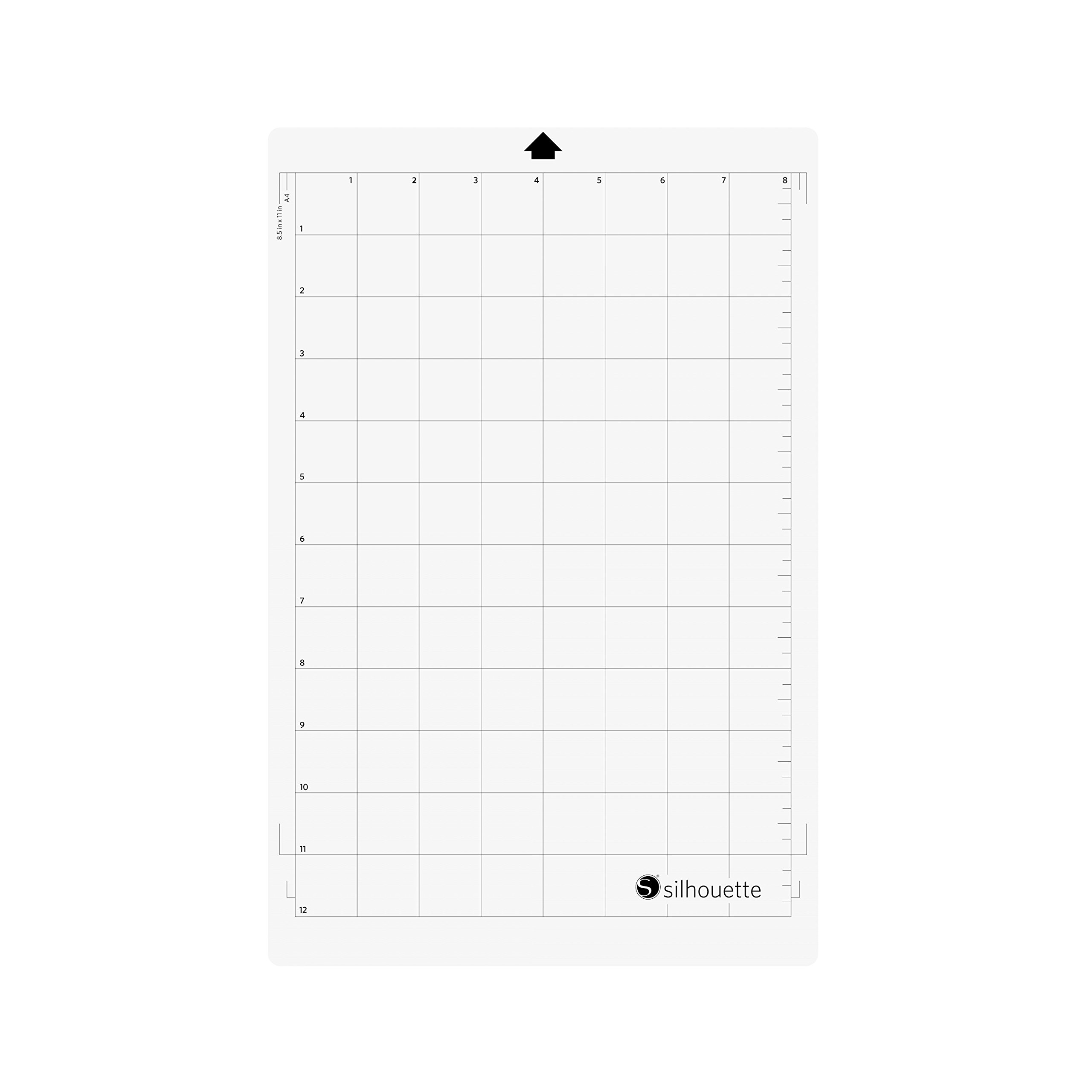 Silhouette Portrait Cutting Mat - Medium Size, Blue - Self-Adhesive Craft Mat for Vinyl, Paper, Cardstock - Perfect for DIY Scrapbooking, Card Making & Home Decor Projects