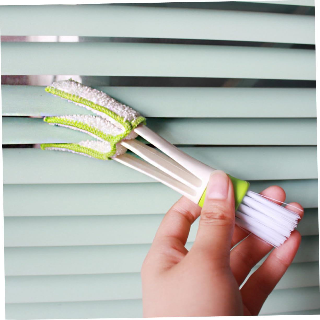 Vaguelly Multifunctional Air Vent Cleaner Brush - Mini Duster for Air Outlets, Fans & Shutters | Perfect for Home, Car AC Vents & Electronics Cleaning