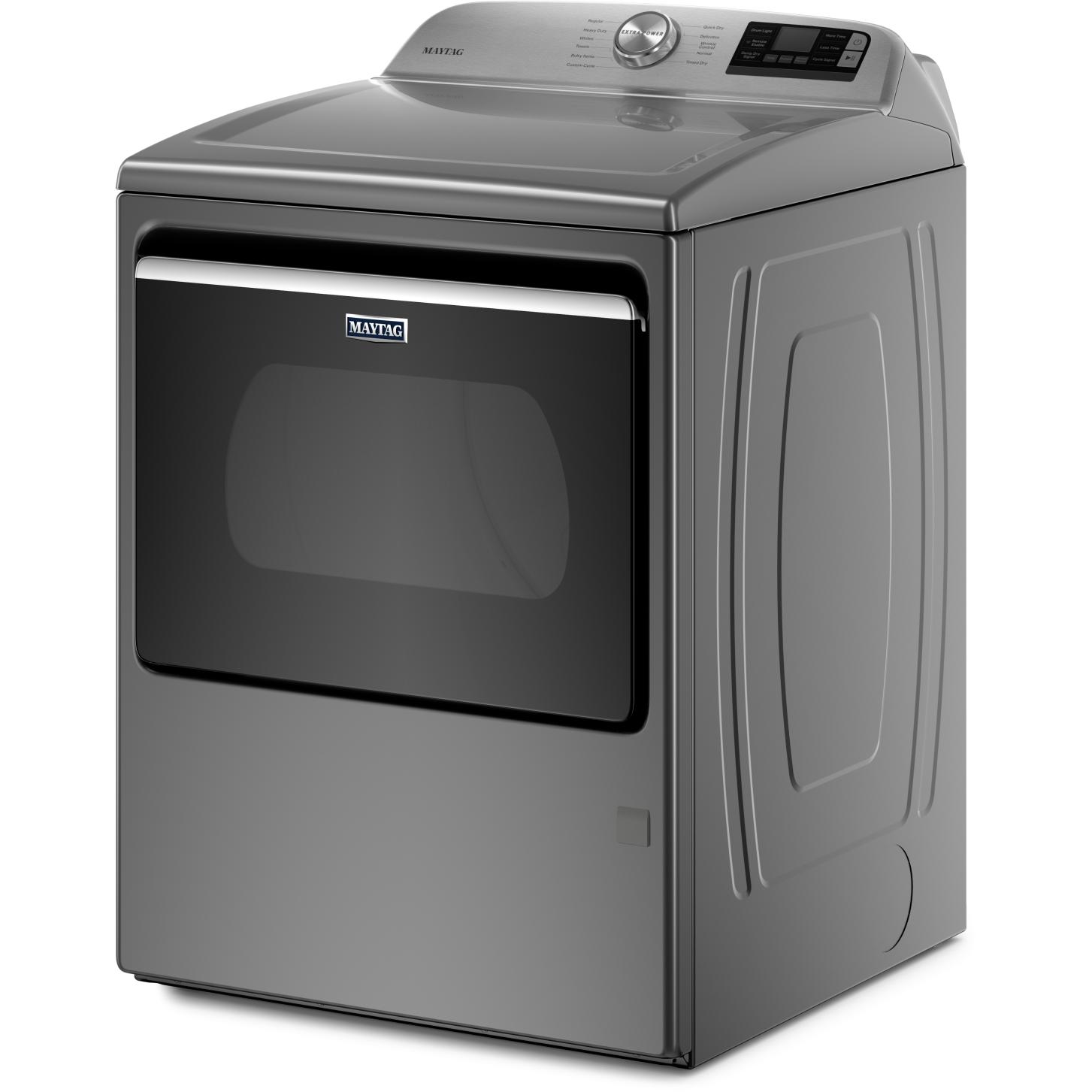 Maytag 7.4 cu. ft. Electric Dryer with Wi-Fi Connectivity YMED6230HC - Perfect for Large Laundry Loads & Smart Home Integration