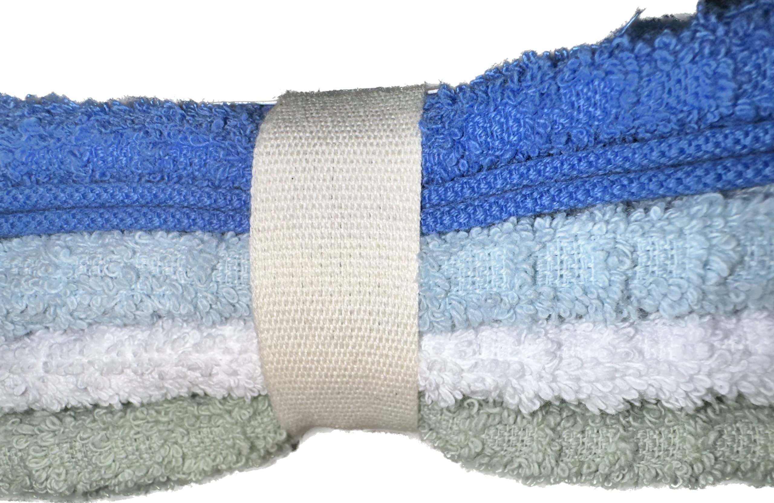 4-Pack Premium Turkish Cotton Kitchen Towels Set - Ultra Absorbent & Quick-Drying Dish Towels - 16