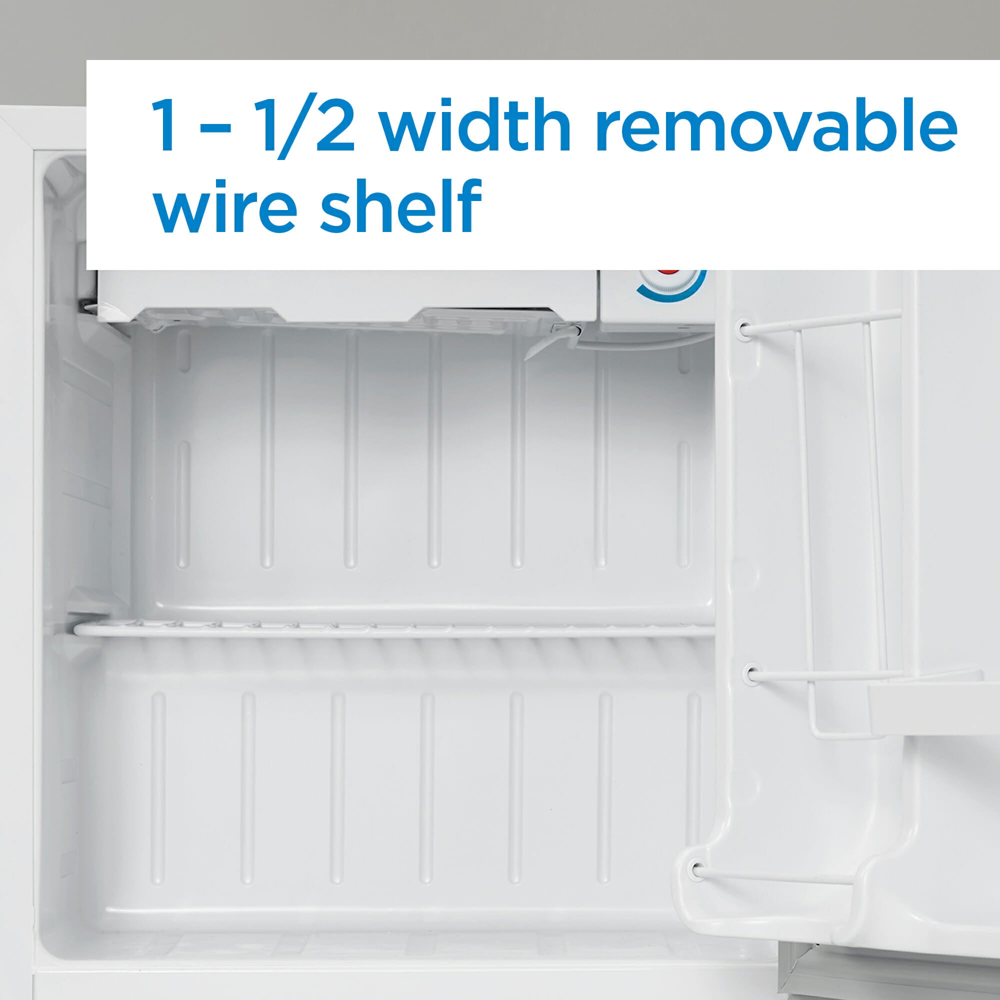 Danby DCR016A3WDB 1.6 cu ft Compact Refrigerator - Energy Efficient Mini Fridge for Dorm, Office, Bedroom & Small Spaces - White