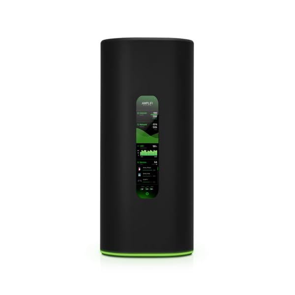 Ubiquiti AmpliFi Alien AFI-ALN WiFi 6 Tri-Band Mesh Router System | High-Speed AX5400 Wireless Network | Whole Home Coverage | Perfect for Gaming, Streaming & Smart Home Devices