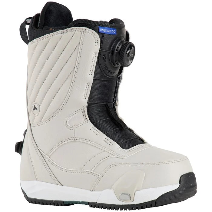 Burton Women's Limelight Step On Snowboard Boots 2025 - Waterproof & Comfortable for All-Mountain Riding | Perfect for Freestyle, Powder & Park Snowboarding