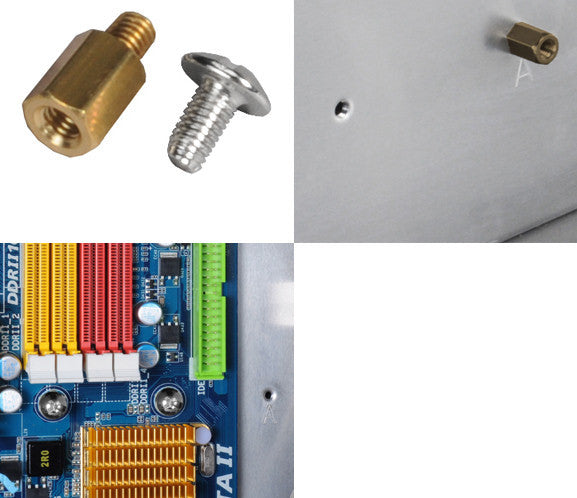 Lian Li Motherboard Screw and Bolt Kit - 40pcs (Model S M01) - Perfect for PC Building, Computer Repair & Hardware Installation
