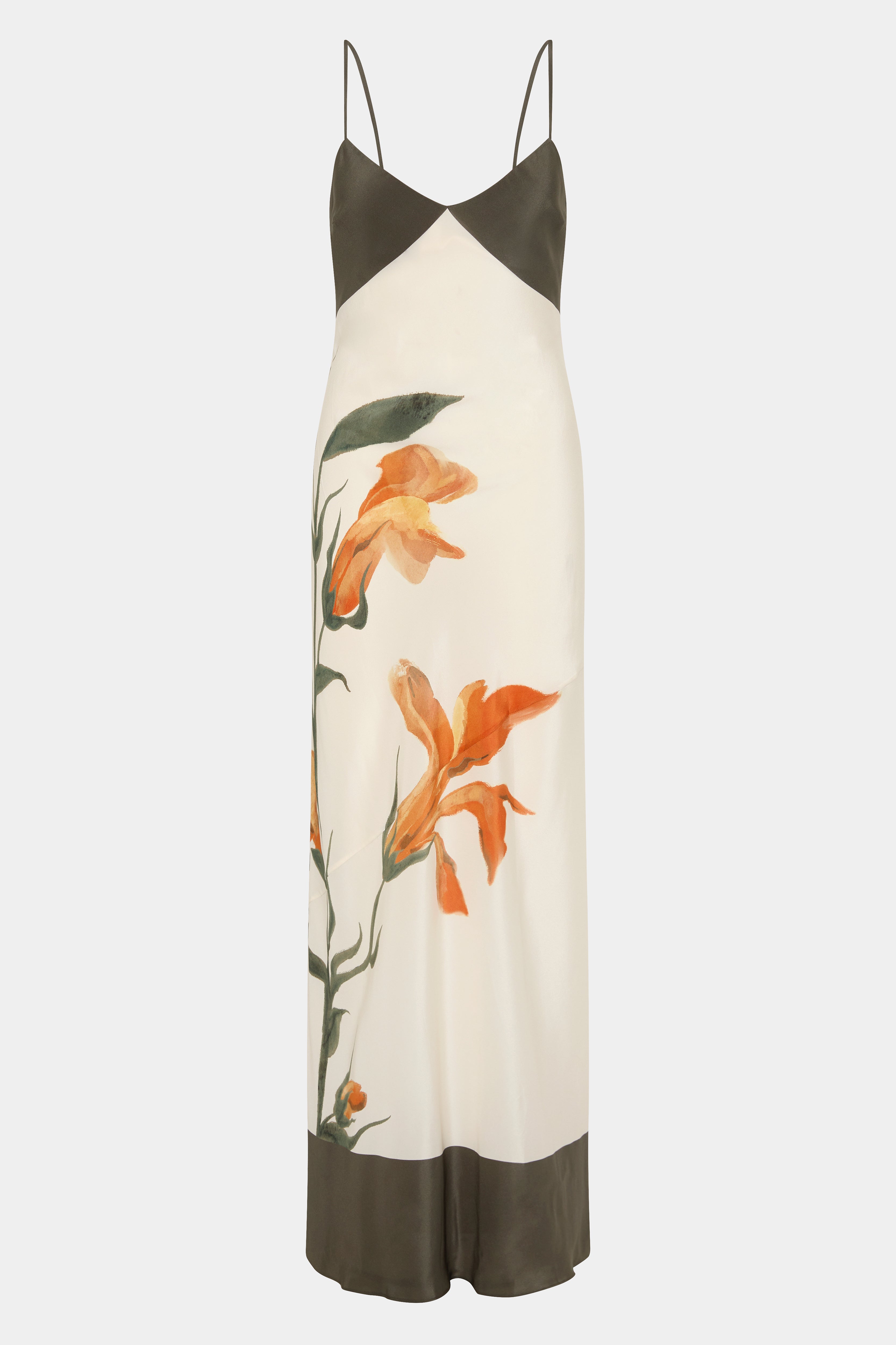 Elegant Constance V Neck Slip Dress for Women - Flowy Summer Midi Dress with Adjustable Straps | Perfect for Weddings, Date Nights & Beach Vacations