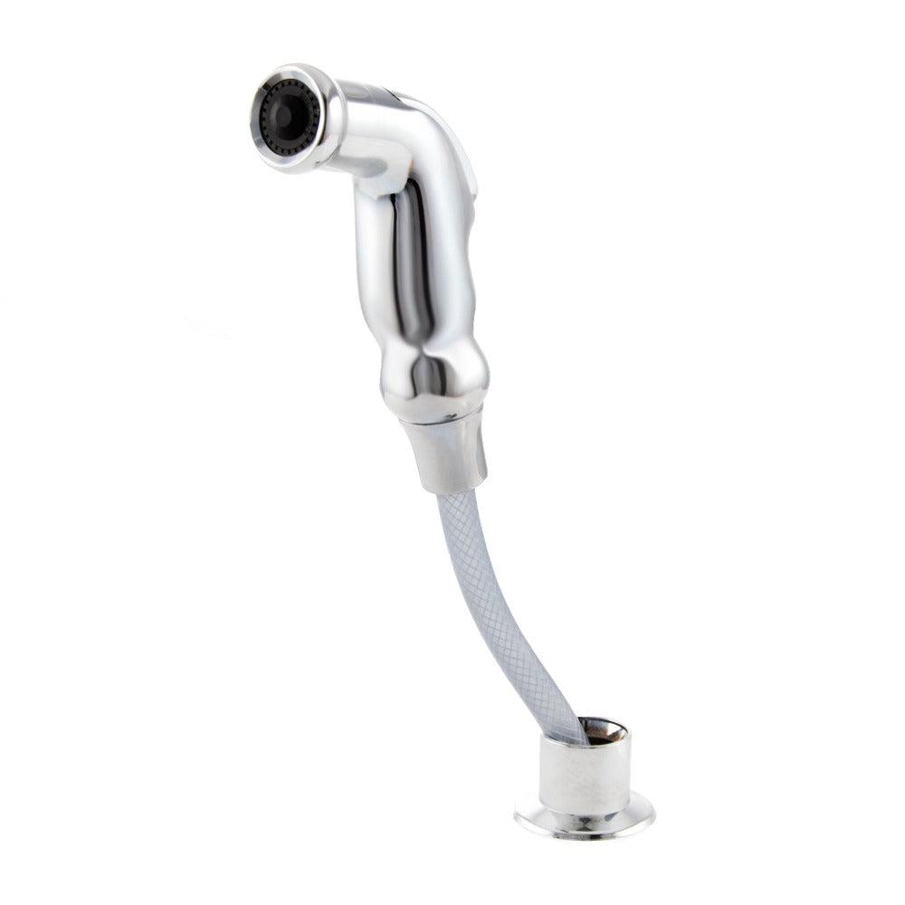 ZLINE Mona Chrome Kitchen Faucet with Side Sprayer - Modern Pull-Down Sprayer for Sinks, Dishwashing & Food Prep - MNA KF CH