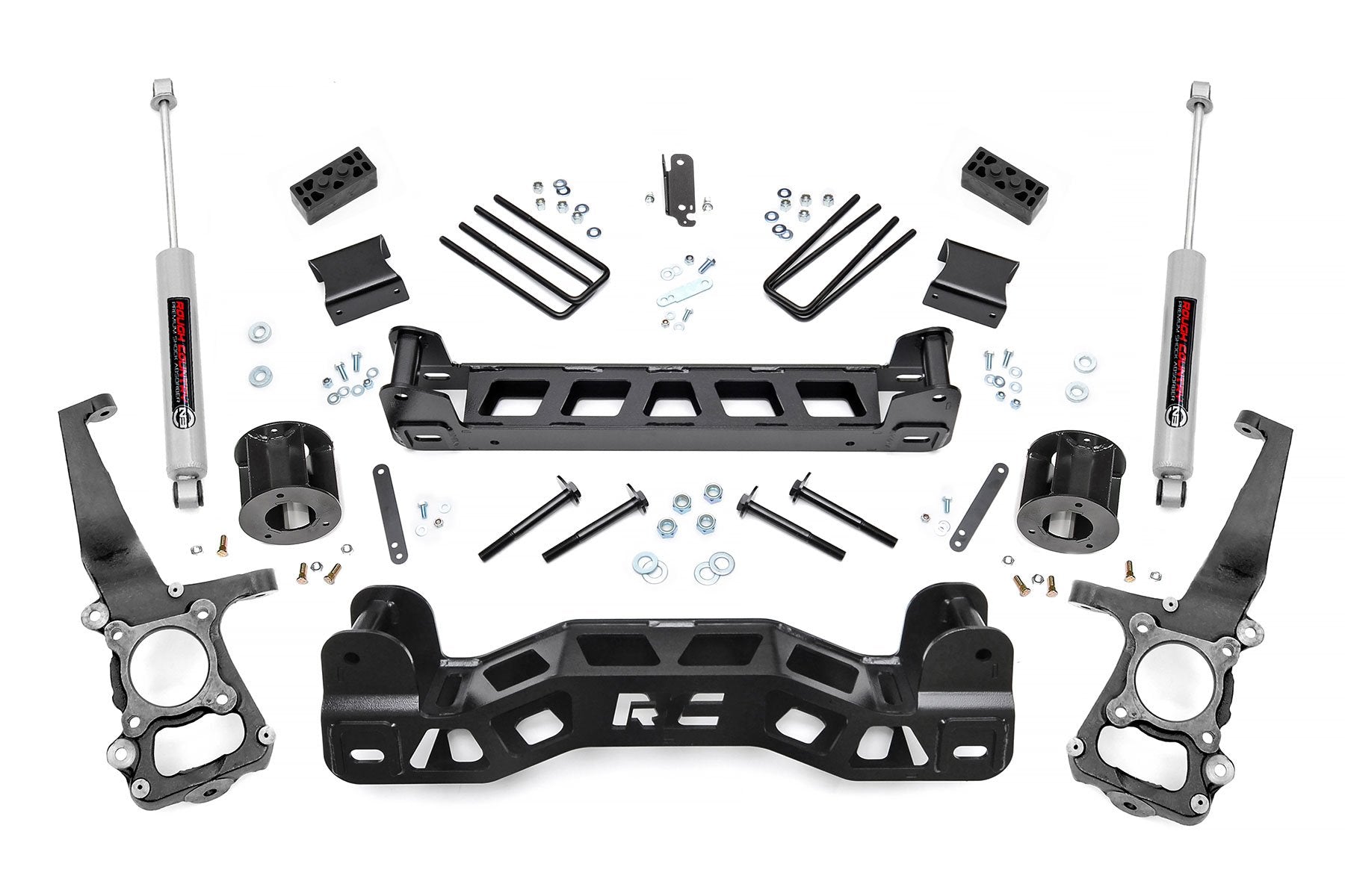 4 Inch Lift Kit for Ford F-150 2WD (2011-2014) - Heavy Duty Suspension Upgrade | Off-Road & Truck Accessories | Perfect for Trail Riding & Towing