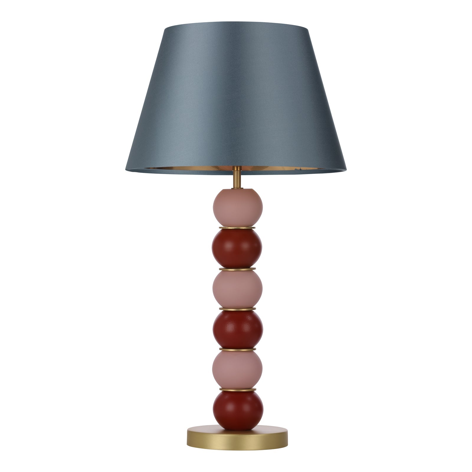 Bobble Table Lamp - Modern E27 Base Desk Light in Multiple Finishes - Perfect for Bedroom, Living Room & Office Decor