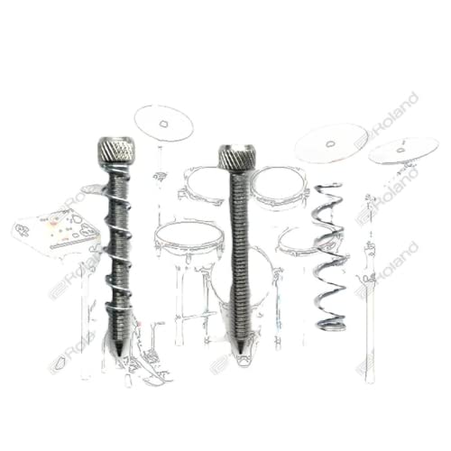1PC Hi-Hat Controller Bottom Drum Nails for Roland Electronic Drum Accessories FD-8/KD-9/KD-10 (F) - Perfect for Drum Kits, Music Studios & Live Performances