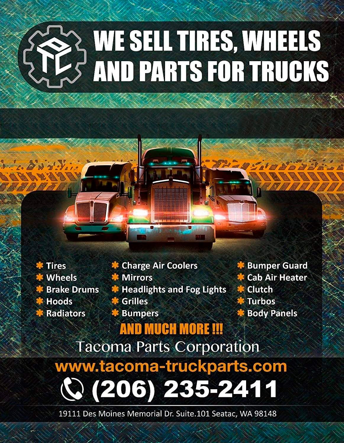 KOZAK Full LED Fog Lights with High Power LED Arches - Compatible with Kenworth T660 (Driver & Passenger Side) - Durable Truck Lighting for Night Driving & Foggy Conditions