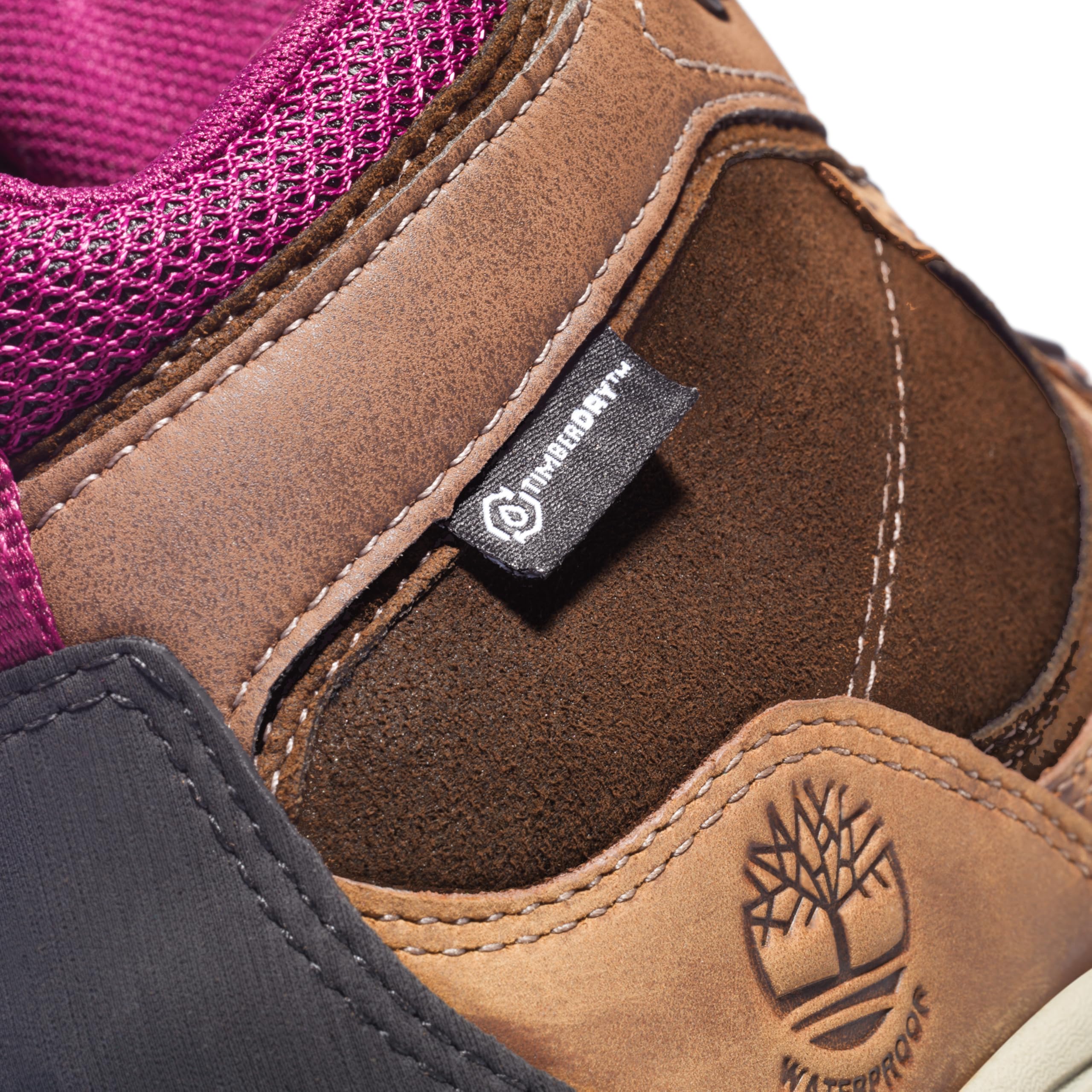 Timberland Women's Mt. Maddsen Mid Leather Waterproof Hiking Boots - Comfortable & Durable for Outdoor Adventures, Hiking & Trekking