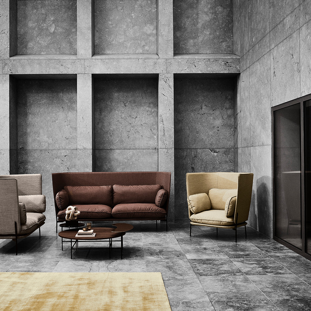 Cloud LN6 2-Seater High Back Sofa - Modern Comfort for Living Room, Lounge & Small Spaces - Perfect for Relaxing, Reading & Entertaining Guests