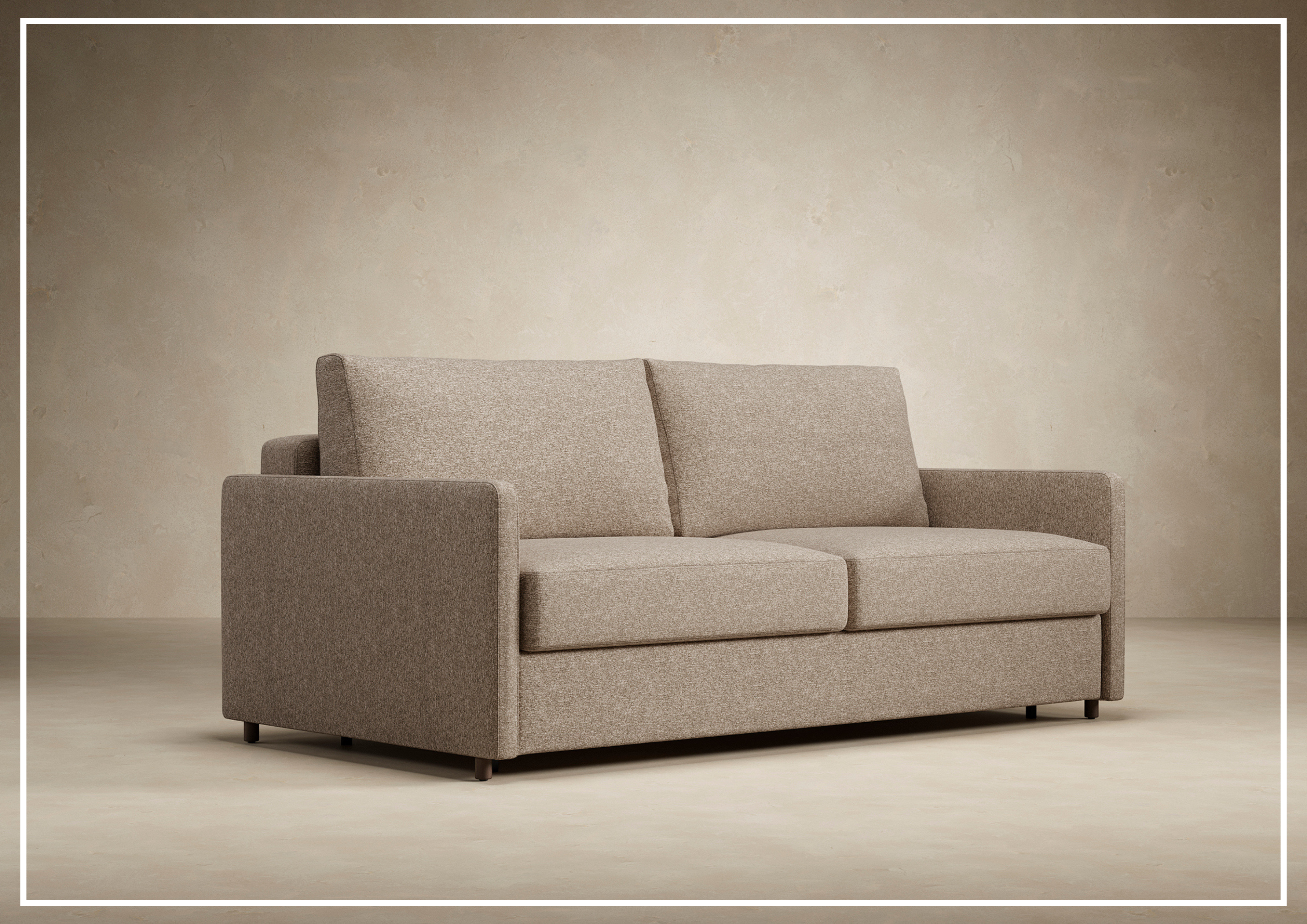 Innovation Living Neah Fabric 2-Seater King Size Sleeper Sofa Bed - Convertible Comfort for Small Spaces & Guest Rooms
