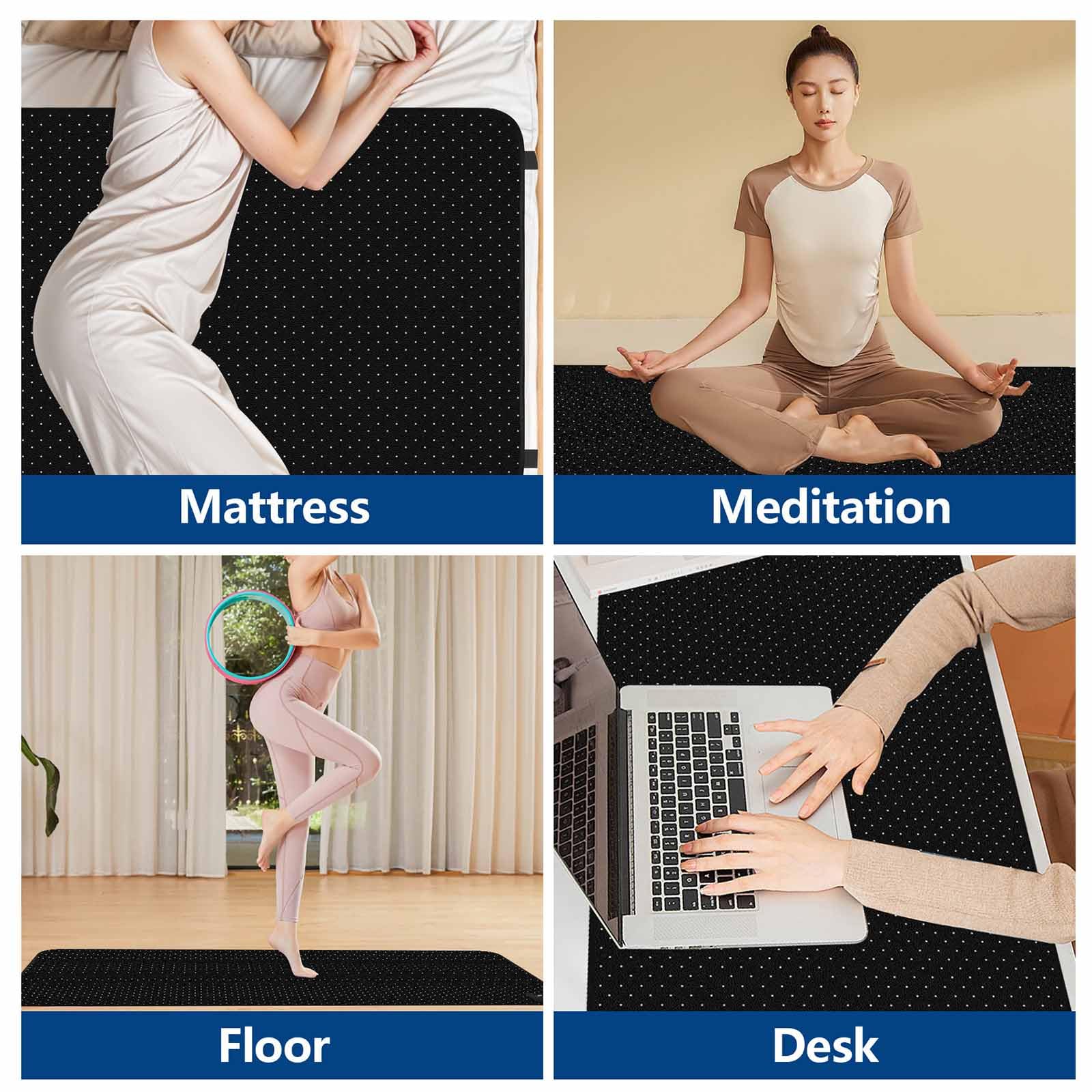 Premium Grounding Mat for Bed - King Size 27
