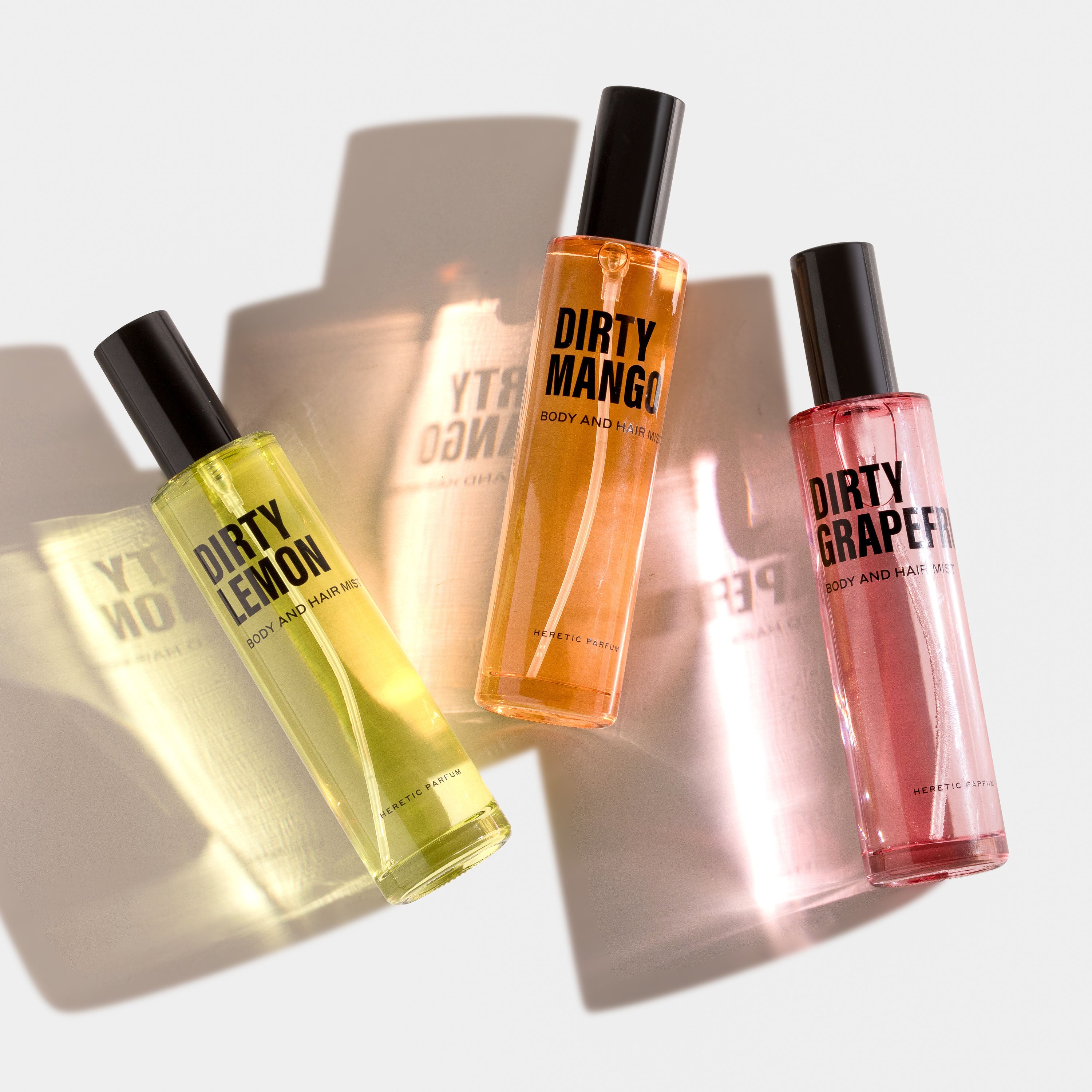 Refreshing Dirty Grapefruit Body & Hair Mist - Natural Citrus Scent for Women - Perfect for Gym, Travel & Everyday Use