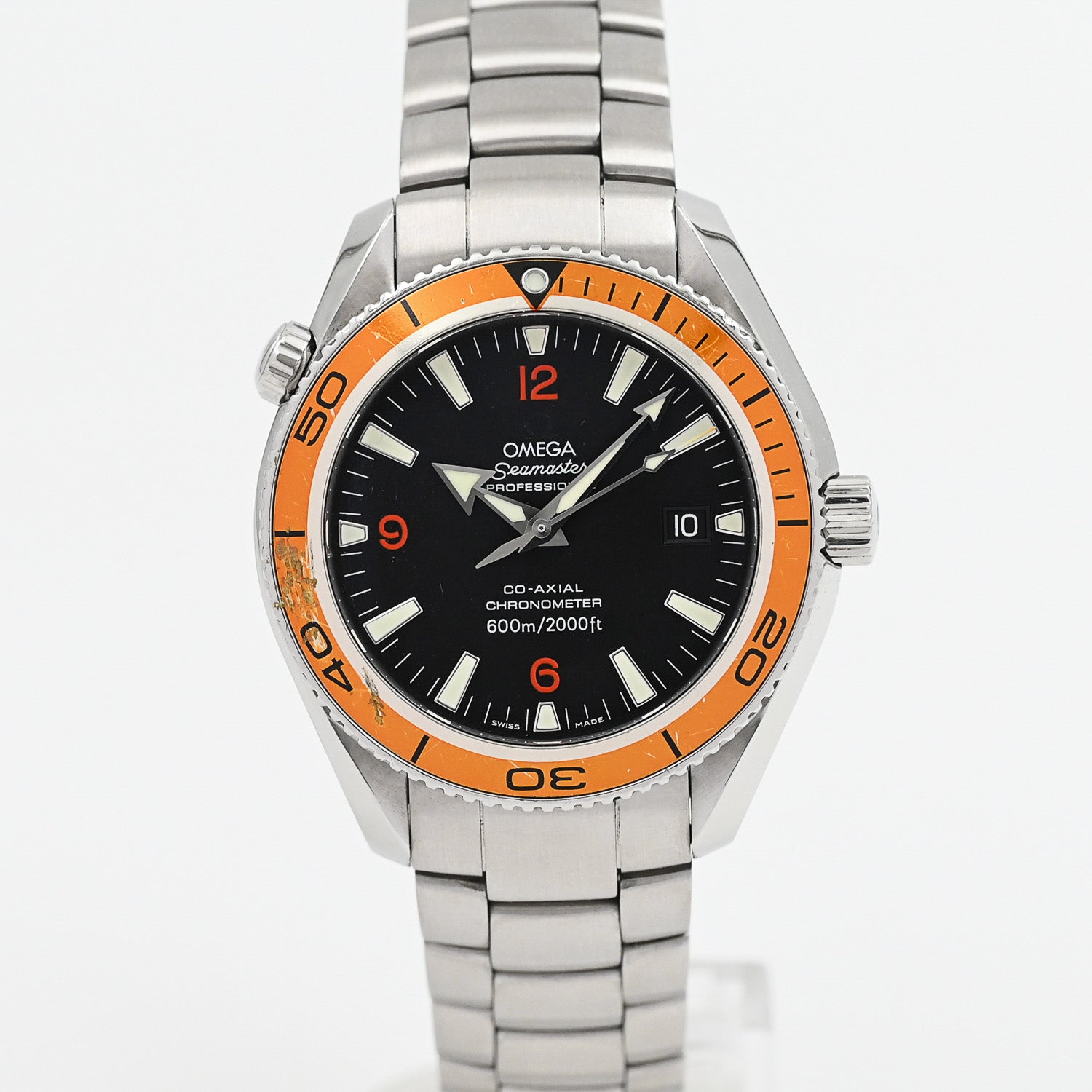 Omega Seamaster Planet Ocean 42mm Men's Luxury Dive Watch - Waterproof Chronometer for Scuba Diving, Swimming & Professional Use