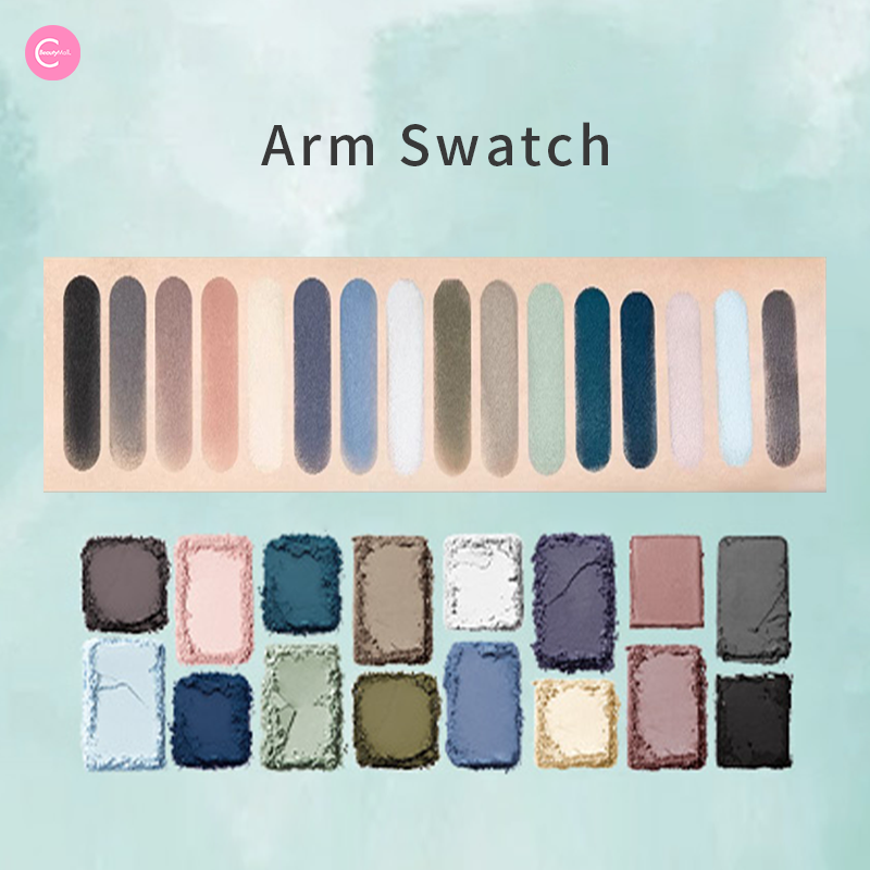 CHEERYEP 16-Color Natural Star Eyeshadow Palette - Vegan & Cruelty-Free Makeup for Everyday & Party Looks | #13 Authentic Self | Perfect for Daytime, Night Out & Special Occasions