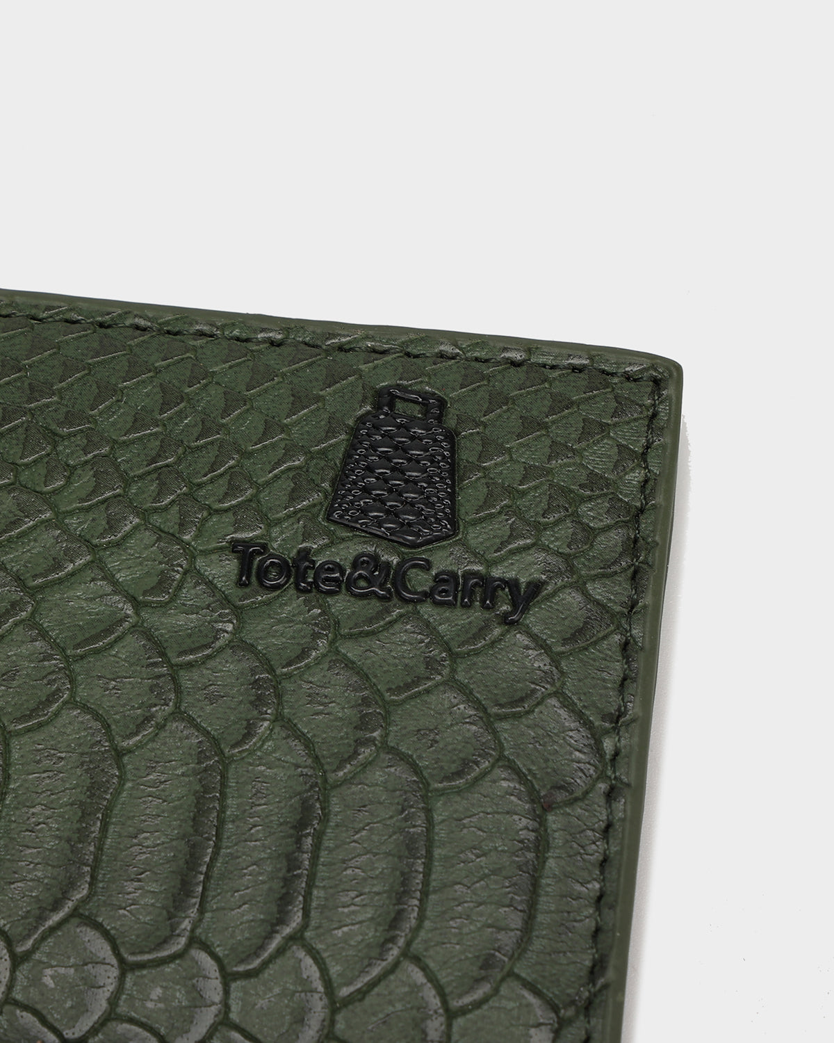 Apollo 1 Slim RFID Blocking Leather Wallet in Olive Green - Perfect for Everyday Carry, Travel & Minimalist Lifestyle