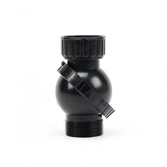 1-1/2 Inch Rotational Ball Adapter - Heavy Duty Swivel Joint for Pipes, Hoses & Plumbing - Perfect for Industrial, Marine & DIY Applications