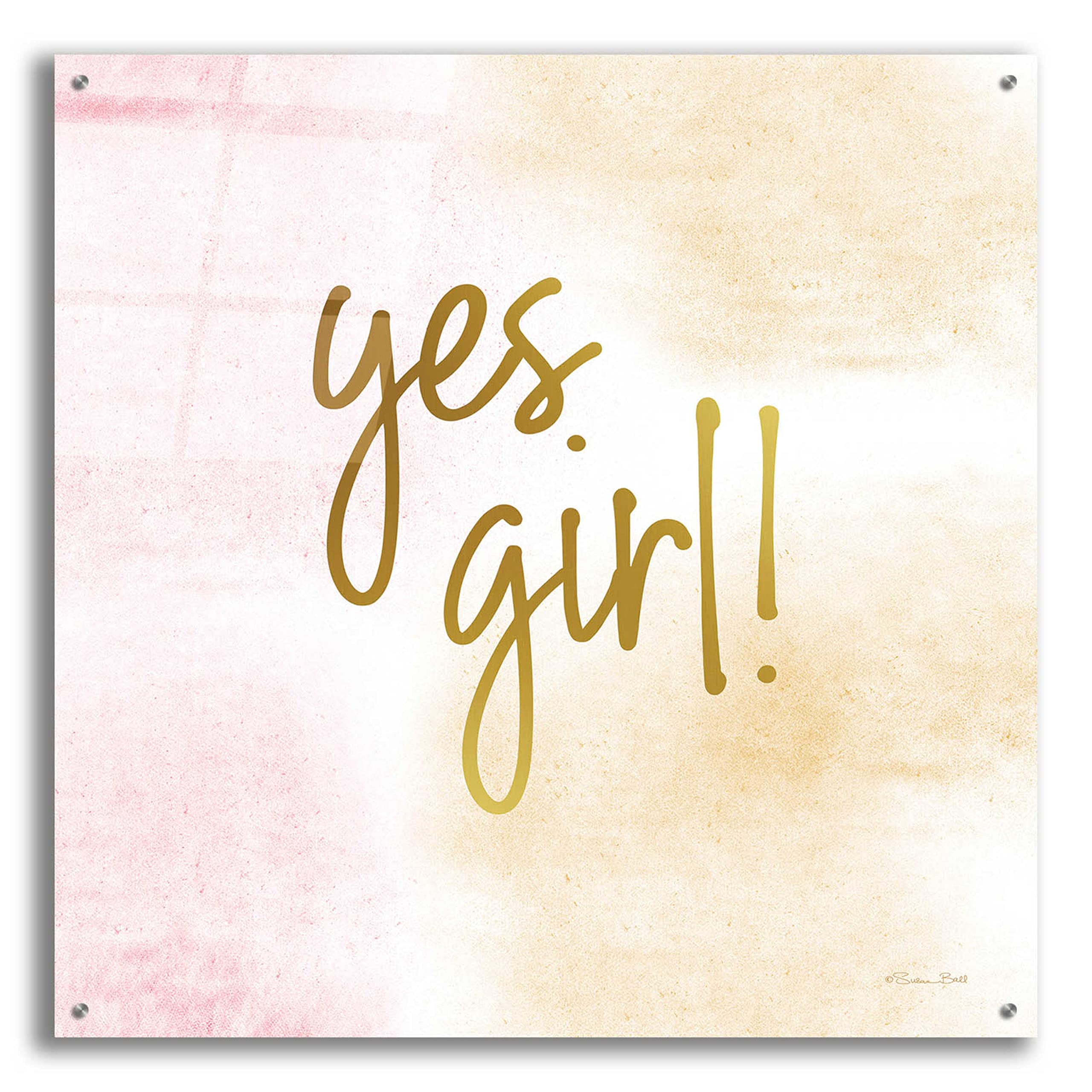 Epic Art 'Yes Girl!' by Susan Ball - 36
