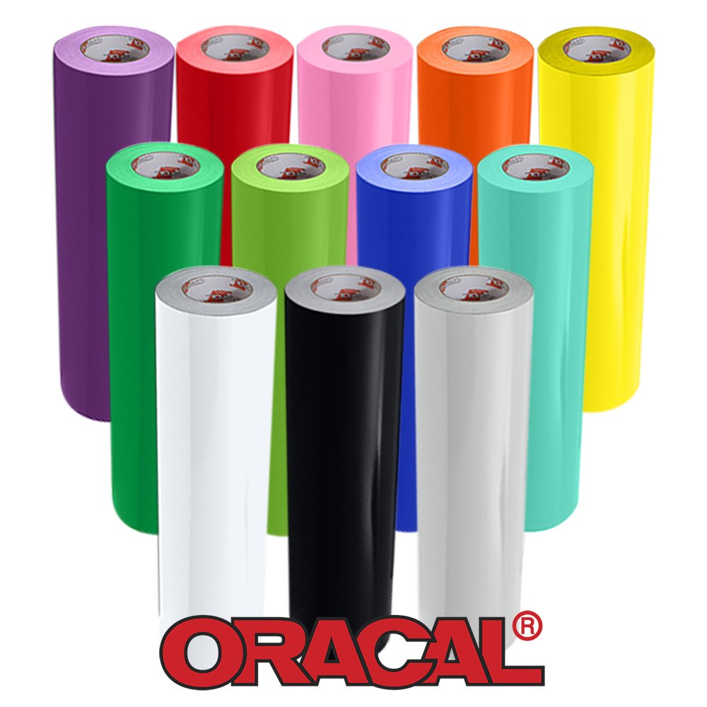 Premium Oracal 651 Adhesive Vinyl Rolls - 12