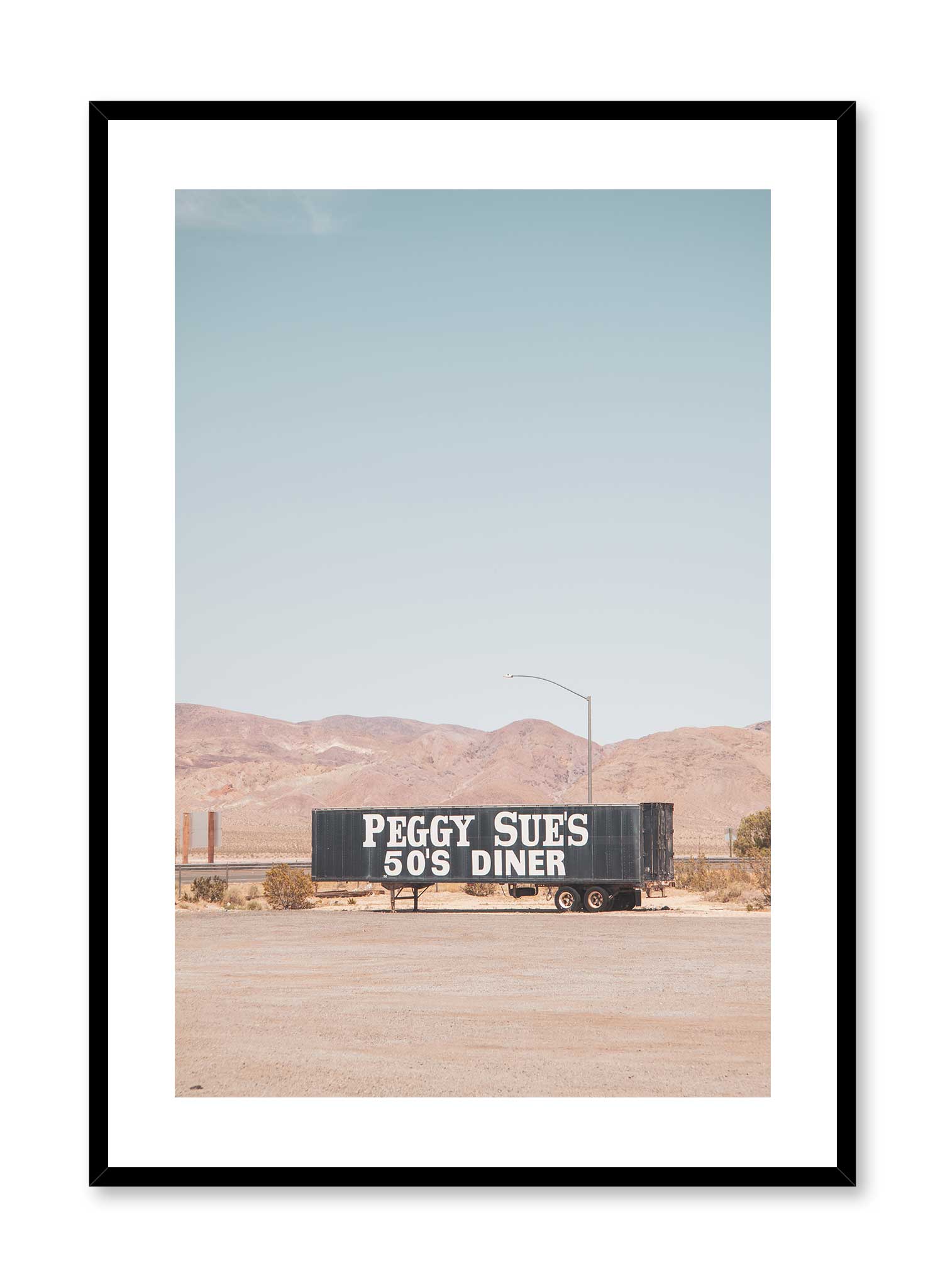 Peggy Sue's Vintage Retro Wall Art Poster - Classic 1950s Style Home Decor for Living Room, Bedroom & Office - Perfect for Nostalgic & Retro Themed Spaces
