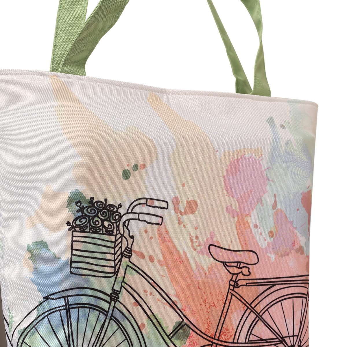 Stylish Purple Tree Printed Canvas Tote Bag for Women - Lightweight & Durable Reusable Shopping Bag, Perfect for Work, Beach & Grocery TBAG00422