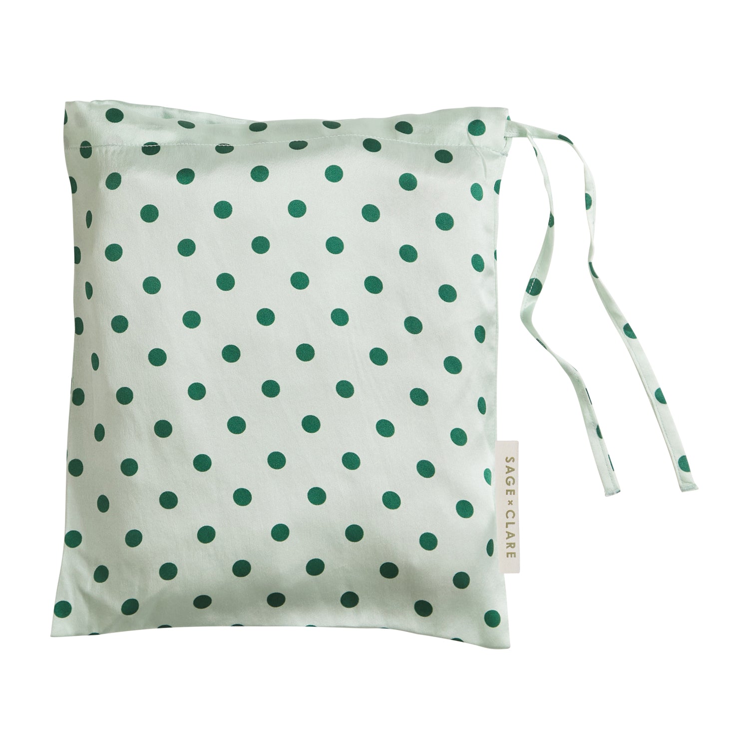 Paige Silk Pillowcase with Jade Benefits - Luxury 100% Mulberry Silk Pillow Cover for Hair & Skin Care - Perfect for Beauty Sleep, Anti-Wrinkle & Cooling Bedding Accessory