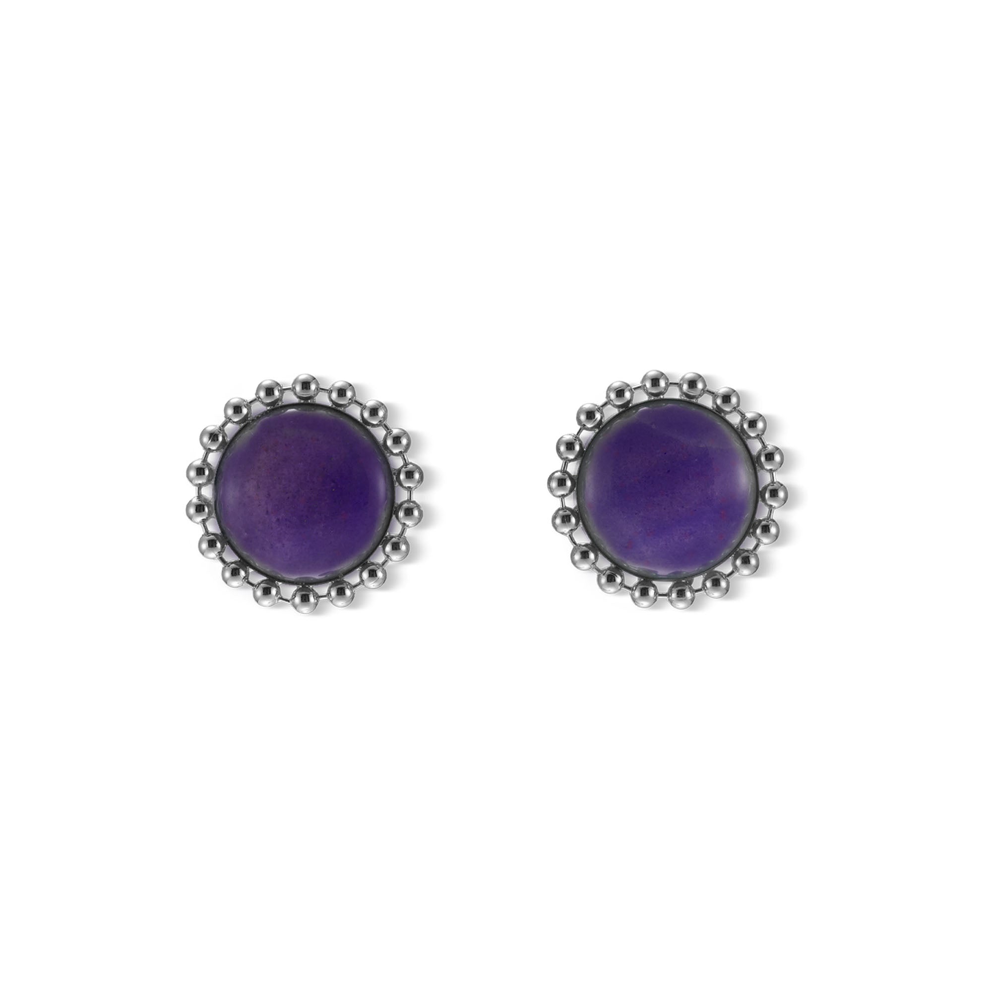 Lina Ball Chain Stud Earrings for Women - Minimalist Gold & Silver Hoop Earrings for Everyday Wear | Perfect for Work, Parties & Casual Outfits